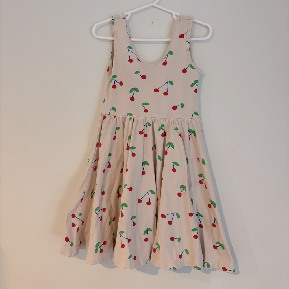 Alice + Ames sleeveless cherry ballet dress